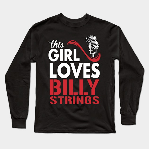 This Girl Loves Strings Long Sleeve T-Shirt by Crazy Cat Style